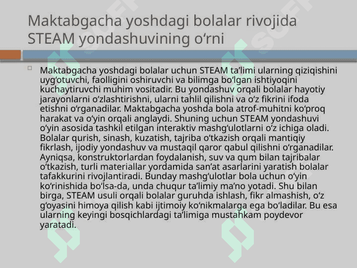 Maktabgacha ta’lim tashkilotlarida faol rivojlantiruvchi muhitni tashkil etishda.pptx 6
