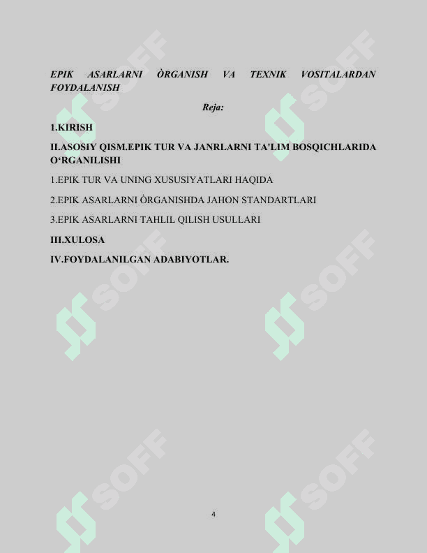 EPIK ASARLARNI ÒRGANISH VA TEXNIK VOSITALARDAN FOYDALANISH.docx 4