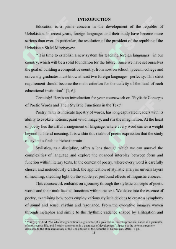STYLISTIC CONCEPTS OF POETIC WORDS AND THEIR STYLISTIC FUNCTIONS IN THE TEXT.docx 3