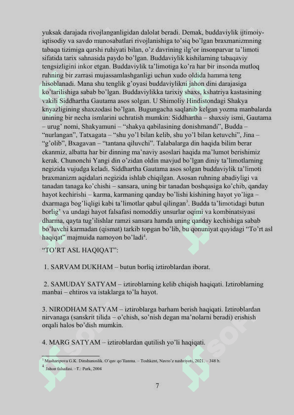 Bizning mintaqamiz buddaviylikning eng ilg’or va estetiklashgan shakillaridan birining markazi bo’lganligi.docx 7