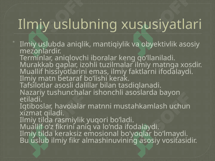 Uslub turlari va uslubiyatni yuzaga keltiruvchi vositalar.pptx 5