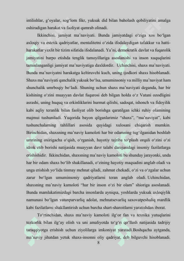 URUG  JAMOA RIVOJLANISHI DAVOMIDA INSONNING IJTIMOIYLASHUV DARAJASI MA’NAVIYATNING O’SISHI.docx 7