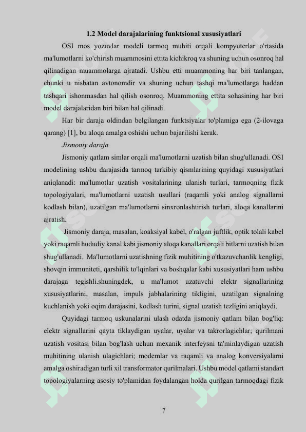 OSI MODELIDAGI TARMOQ SATHIDA ISHLATILADIGAN XAVFSIZLIK PROTOKOLLARINING TAHLILI.docx 6