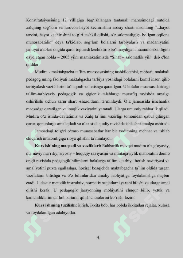MUDIRA MAKTABGACHA TA’LIM TASHKILOTI  RAHBARI. 3