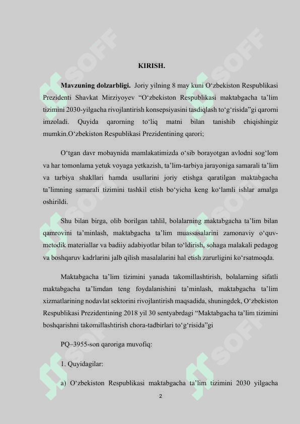 MAKTABGACHA TA’LIM MUASSASALARINI YALPI TEKSHIRISHNING ASOSIY SHAKLLARI 2