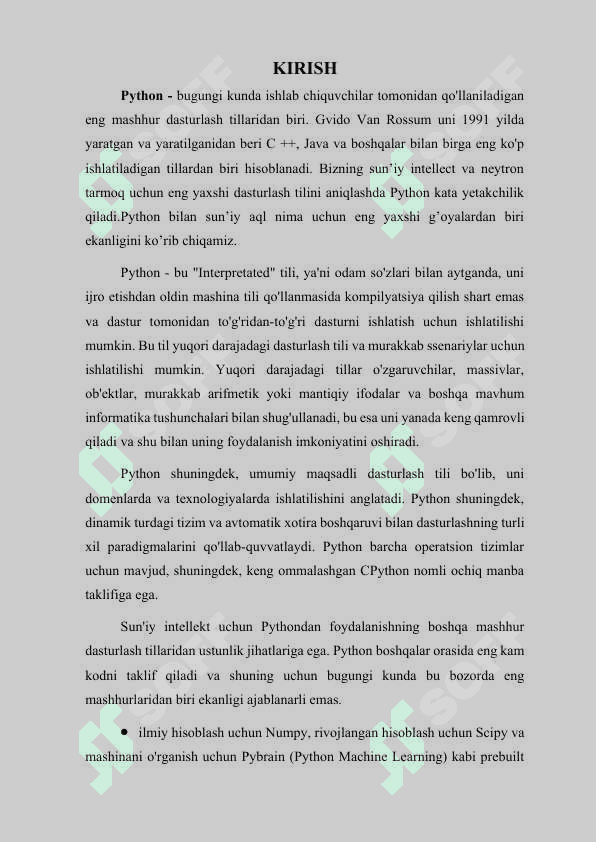 Integratsiyalashgan dasturlash muhitlari (IDE) 3