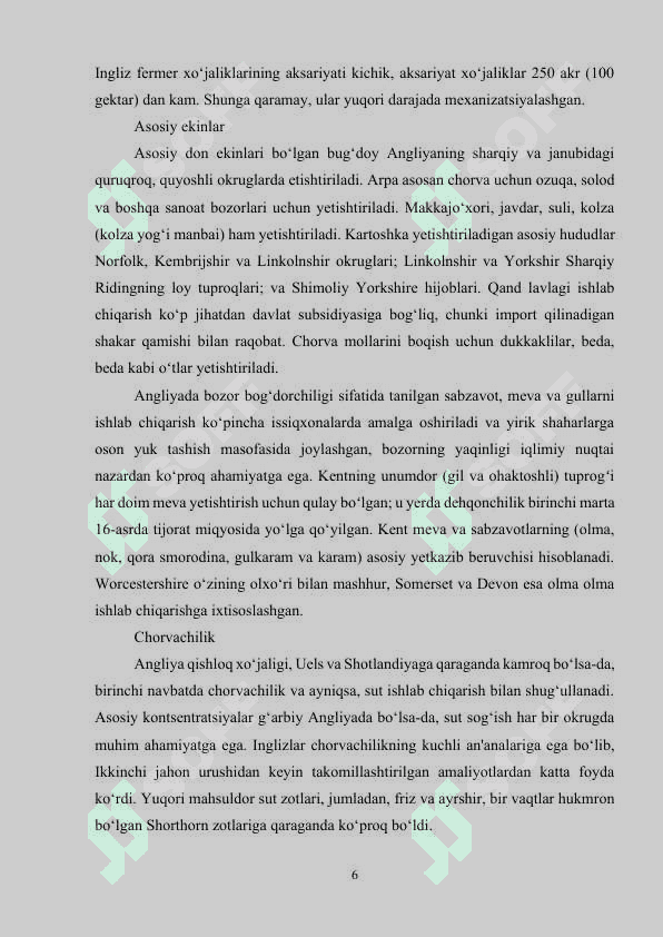 ANGLIYA 18-ARSDA. SANOAT INQILOBINING BOSHLANISHI 5