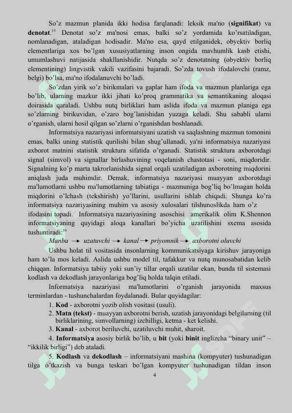 Berilgan matndagi so'zlarning chastotasini aniqlash dasturi 4