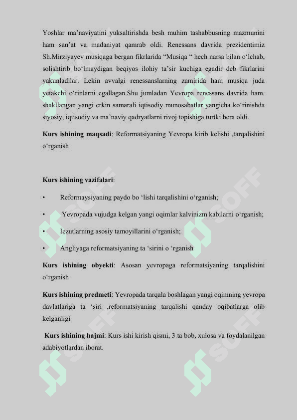 Yevropada reformatsiyaning tarqalishi 4
