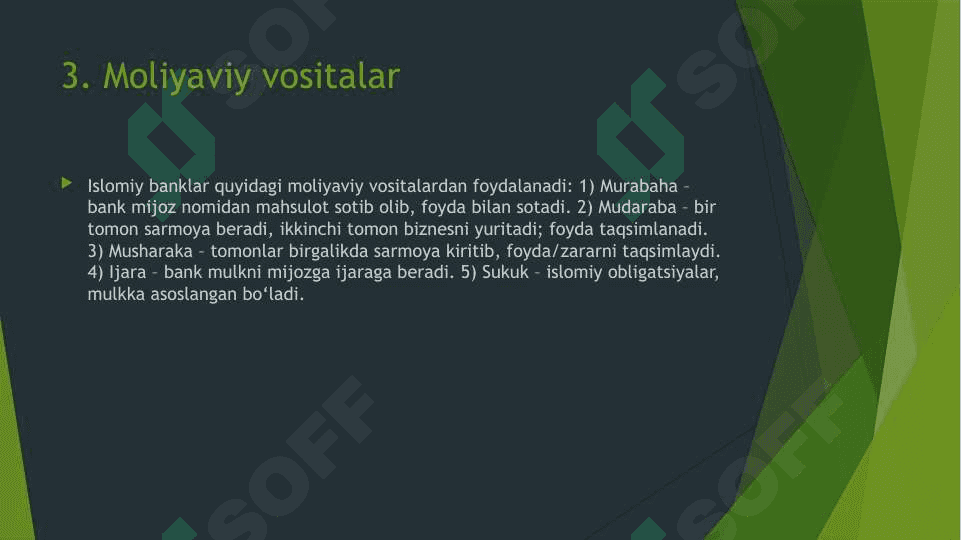 Islomiy banklar faoliyatining yo‘nalishlari.pptx 5