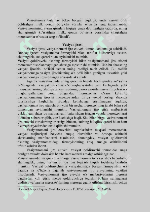 Vasiyat bo’yicha vorislik 8