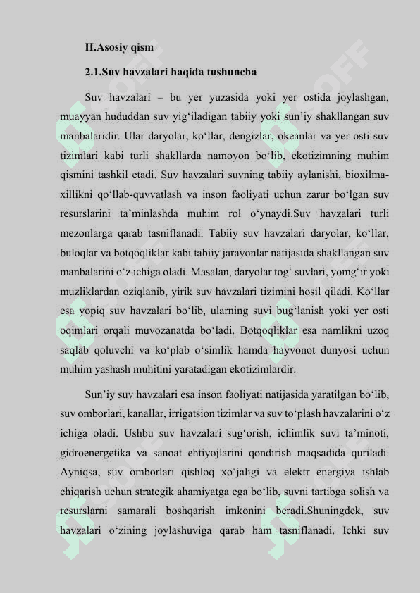 Suv havzalari atrofini ko‘kalamzorlashtirish 5