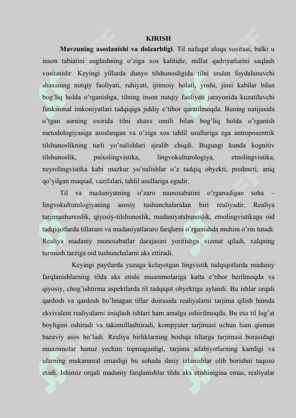Magistrlik dissertatsiyasi 2