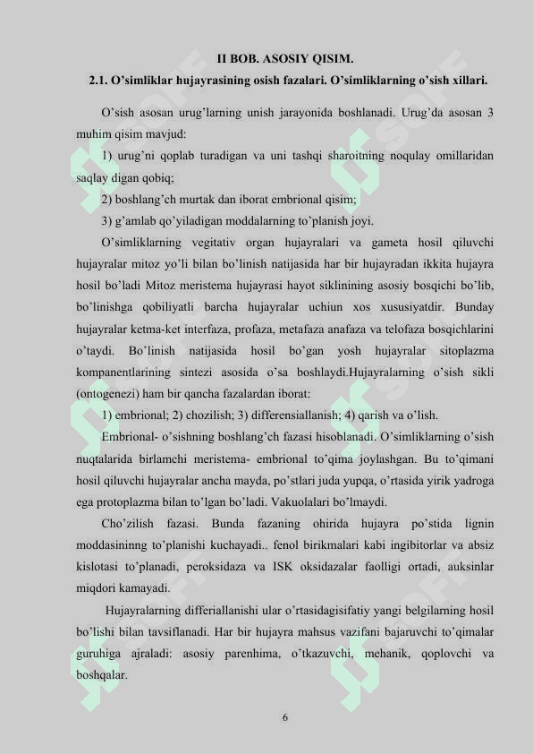 O`simliklarning o`sishi va rivojlanishi.doc 6