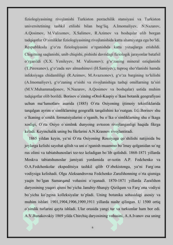 O’simliklarning qurg’oqchilikka chidamliligi 6