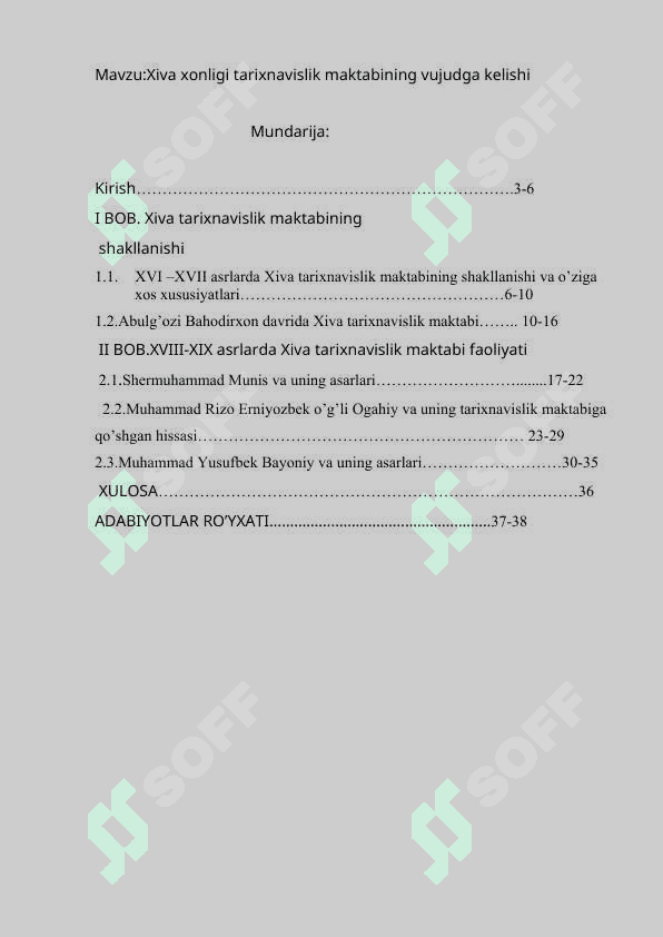 Xiva xonligi tarixnavislik maktabining vujudga kelishi.docx 2