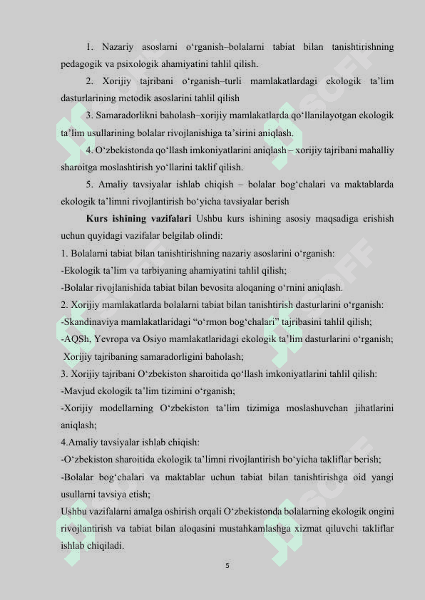 O‘zbek yozuvchilarining  tabiatga oid ilmiy hikoyalarini to‘plash, o‘rganish va tahlil qilish 5