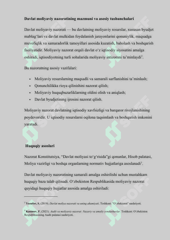 Davlat moliyaviy nazorat tushunchasi 4