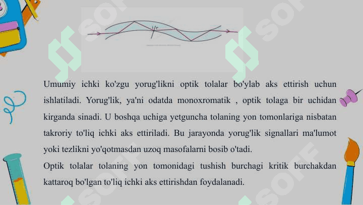Nurtolalarda yorug`lik impulsining dispersiyasi 8