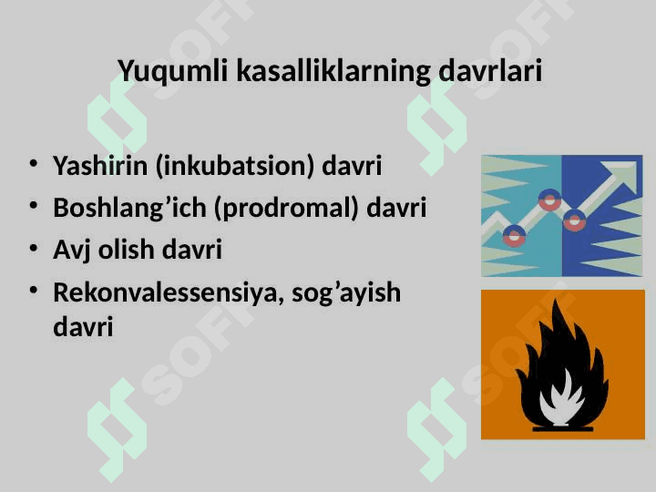 Yuqumli kasalliklarni patogenezi. 6