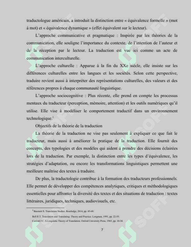 Transformations lexicales de la traduction 7