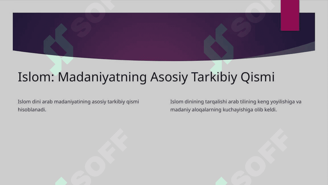 Arab Xalqlari Madaniyati 3
