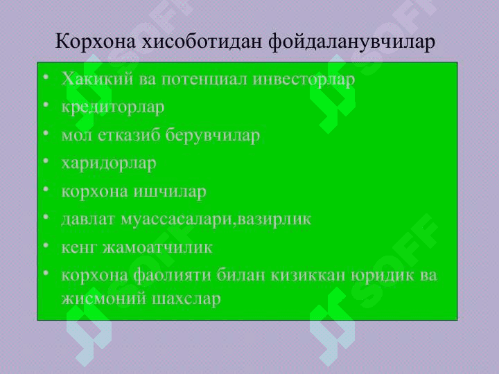 moliyaviy hisoboti 6