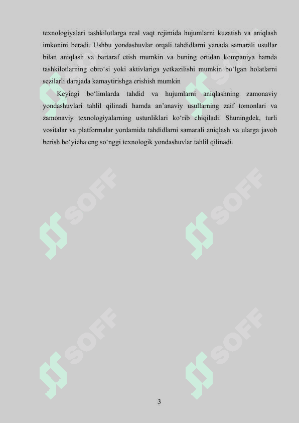 Tahdid va hujumlarni aniqlashdagi zamonaviy yondashuvlar 3