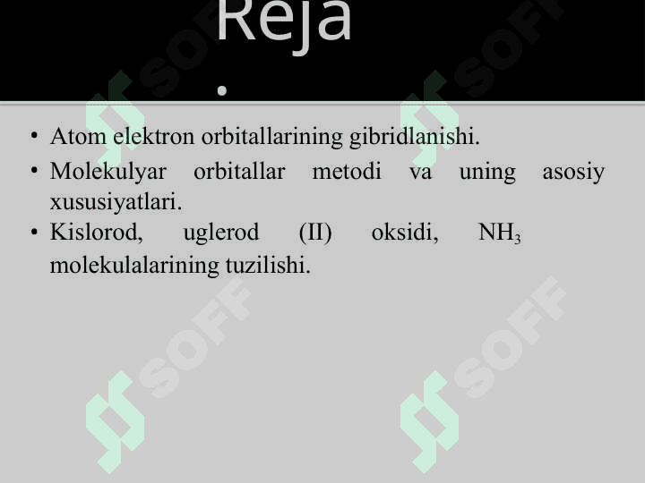 Bir elektronli atomlar. Vodorod atomi. Elektronning orbital mehanik va magnit momentlari. Shtern va Gerlax tajribasi. Ishqoriy metallar spektri. Spektrning multipletligi. 2