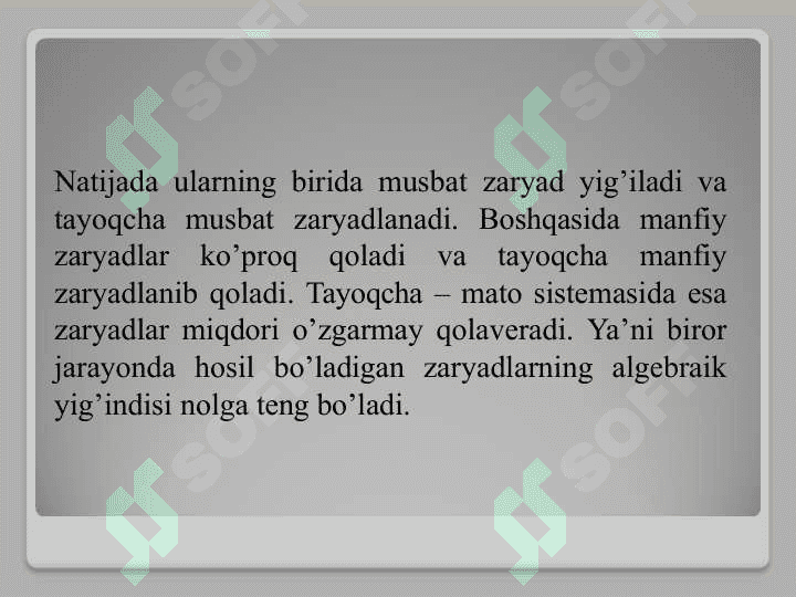 Elektr zaryadlarining oʼzaro taʼsiri qonuni. Kulon qonuni. Zaryadlarning chiziqiy, sirtiy va hajmiy zichliklari. 5