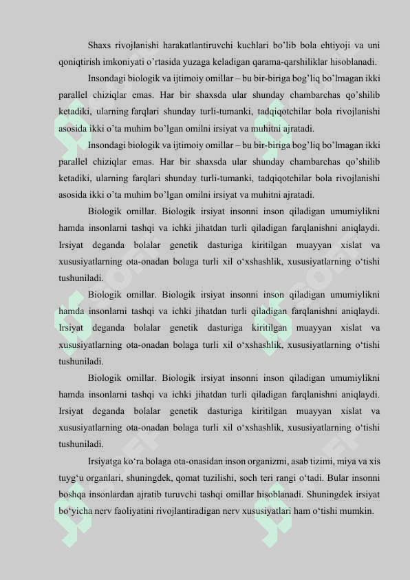 BOLA RIVOJLANISHIDA MUHITNING TASIRI 3