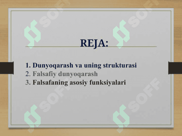 Dunyoqarash. Dunyoqarash shakllari 2
