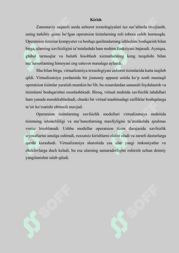 Operatsion tizimlarning xavfsizlik modullari va virtualizatsiyaga ta’siri 3