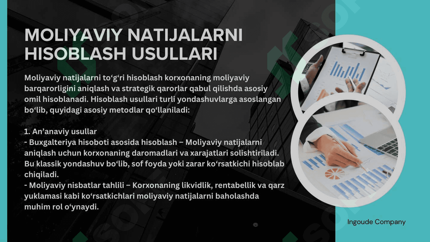 MOLIYAVIY NATIJALAR HISOBI 5
