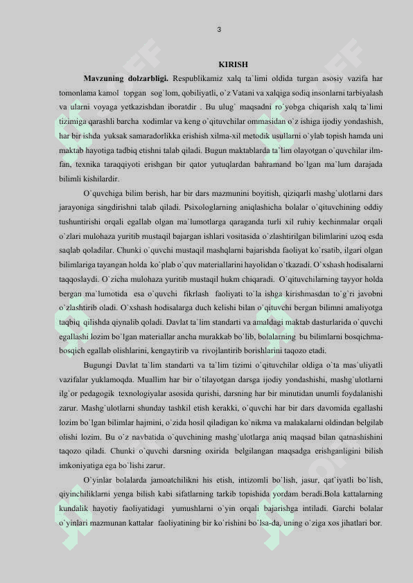 BOSHLANG’ICH TA’LIM TIZIMIDA O’YINLI TEXNOLOGIYALARDAN FOYDALANISH 3