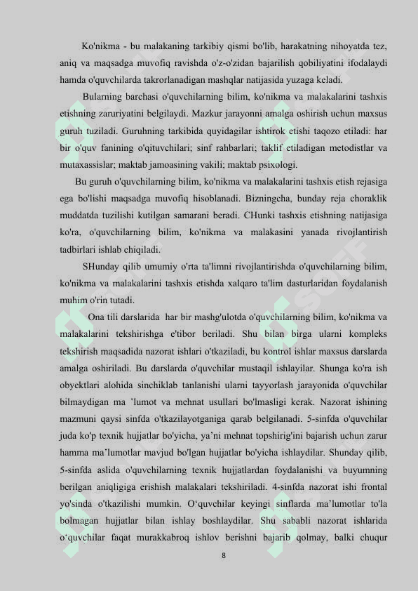 Boshlang`ich sinflarda masalni o’qitish metodikasi  K.docx 8