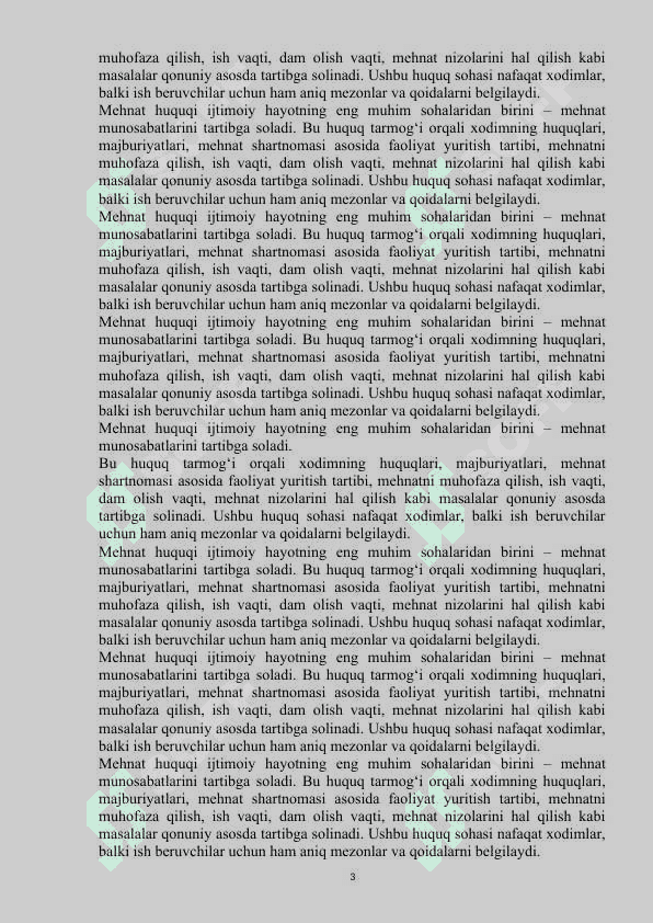 Mehnat huquqi prinsiplari va manbalari 3