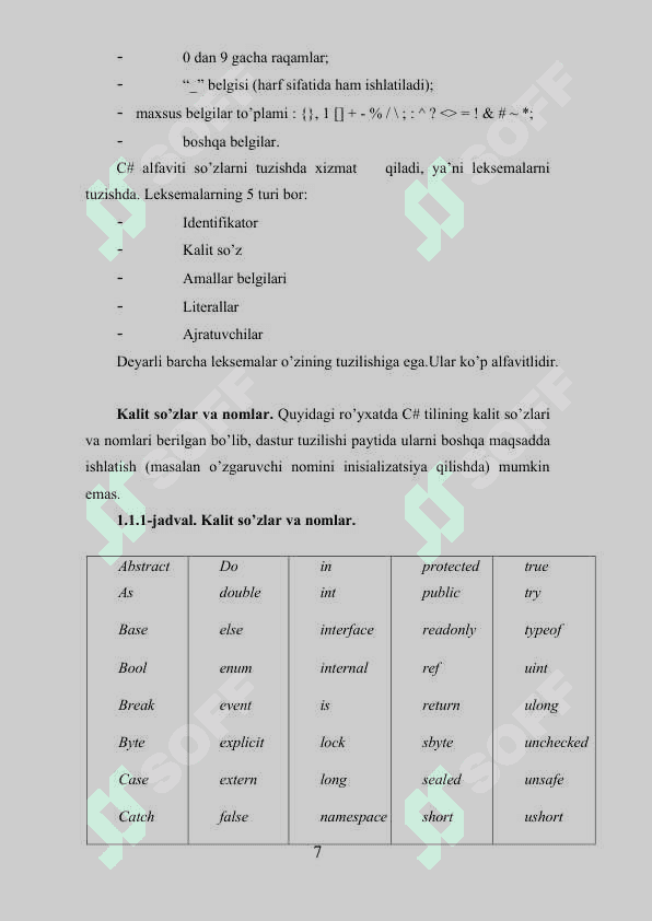 C# dasturlash tilida fayllar bilan ishlash 7