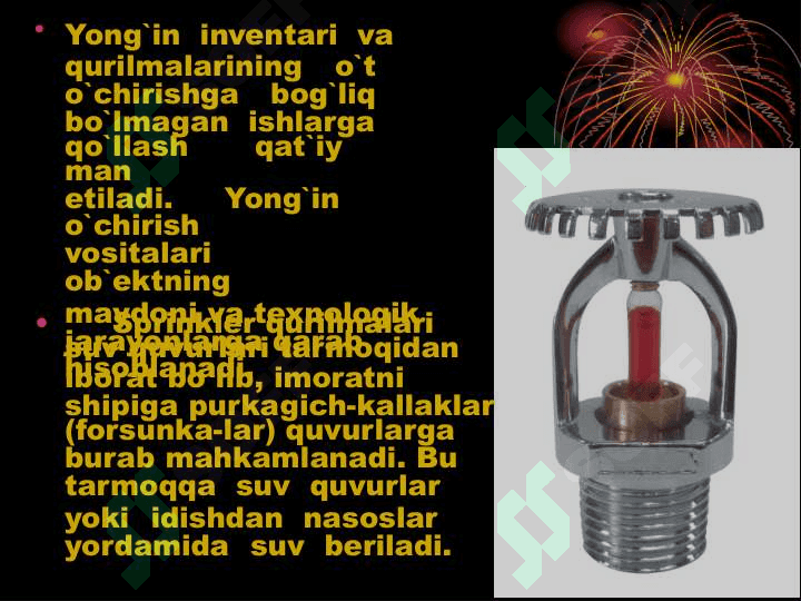Yong’indan himoyalanishning zamonaviy texnik vositalari 4
