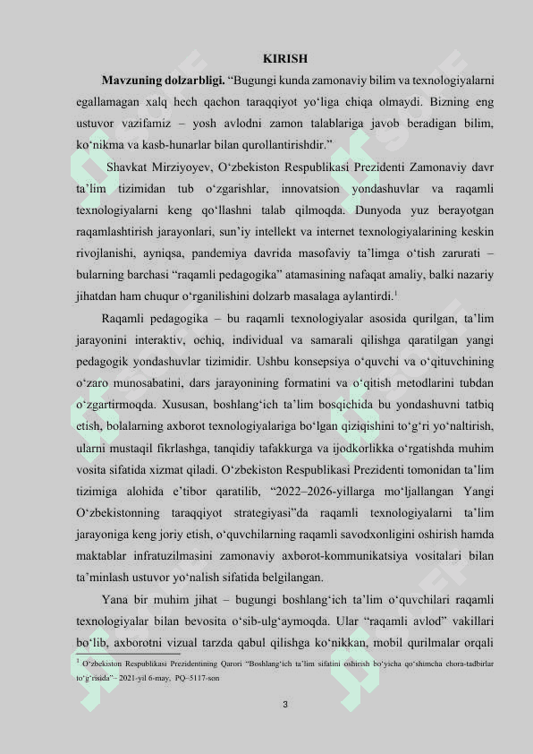 Raqamli pedagogika va boshlang’ich ta’limda uning tatbiqi 3