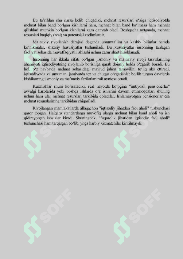 Mehnat bozori va korxonalarda mehnat resurslaridan foydalanish 4