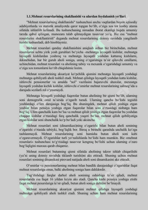Mehnat bozori va korxonalarda mehnat resurslaridan foydalanish 5