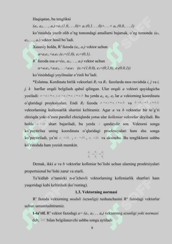 Vektor fazolar 8