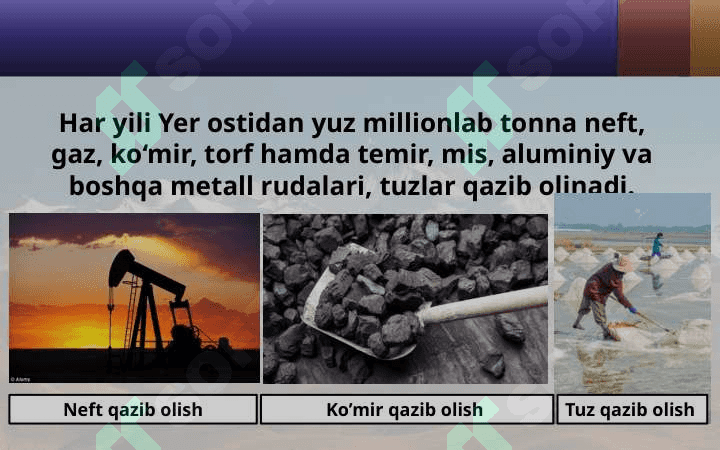 Yer yuzasi relyefining asosiy shakllari 2