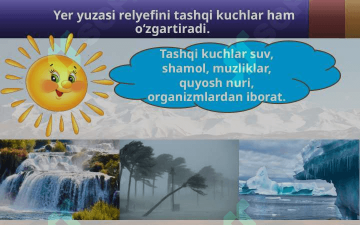 Yer yuzasi relyefining asosiy shakllari 4