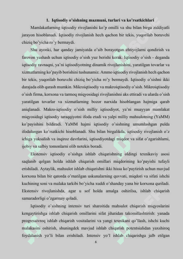 Valyuta munosabatlari va to’lov balansi 6