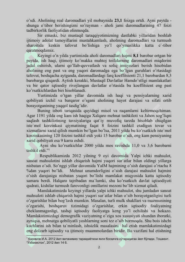 Mehnat resurslari bilan ta`minlanganlik va mehnat unumdоrligi tahlili 2