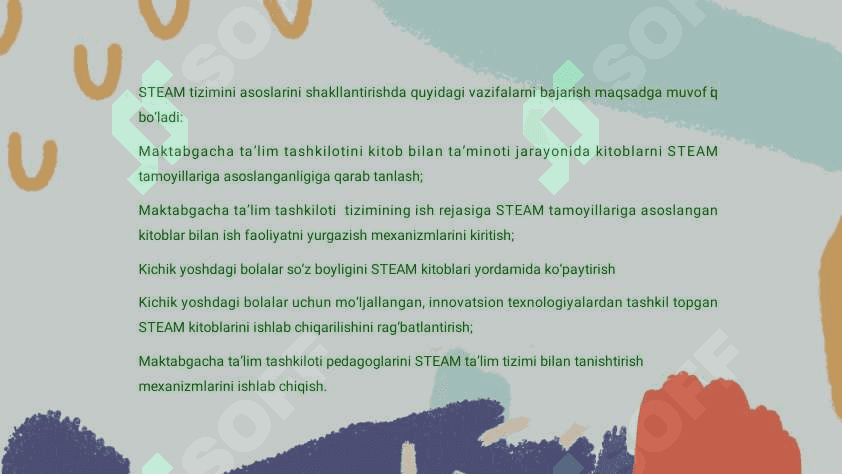 Maktabgacha taʼlimda STEAM taʼlim texnologiyasi 5