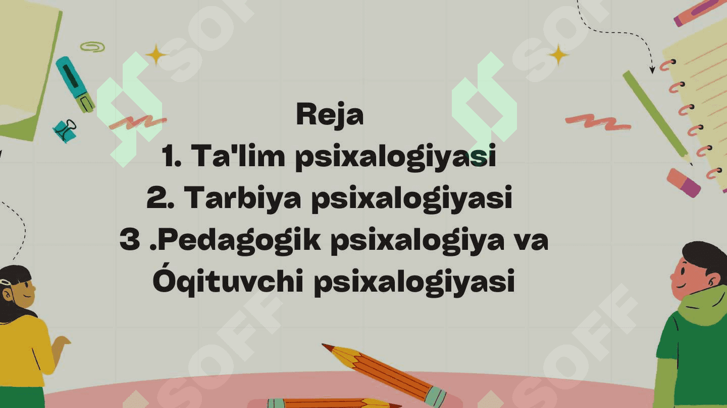 Yosh davrlari psixologiyasi 2