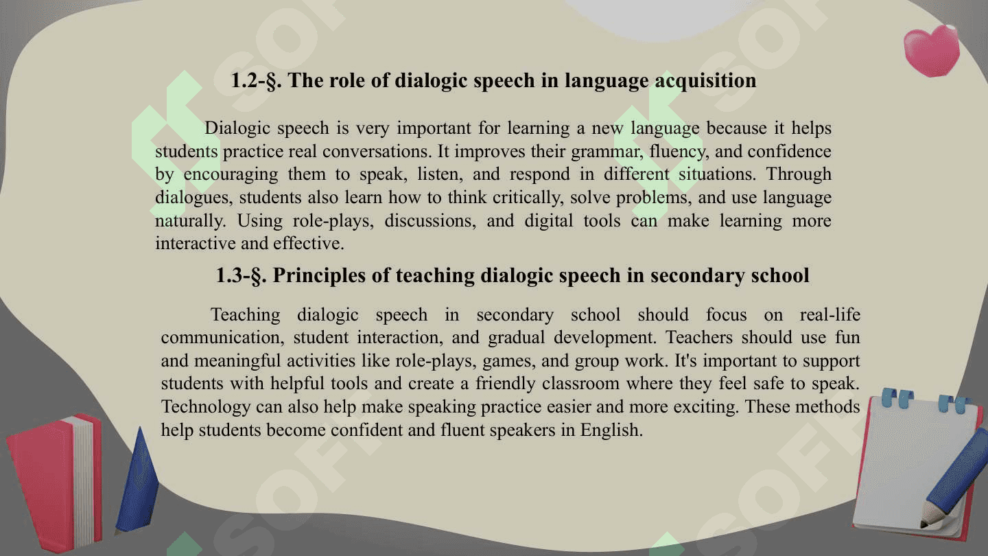 Developing communicative competence in the process of teaching dialogic speech in secondary school (on the example of the English language). 7